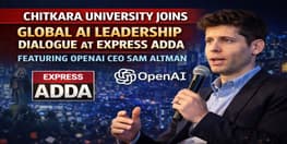 Chitkara University Joins Global AI Leadership Dialogue at Express Adda Featuring OpenAI CEO Sam Altman